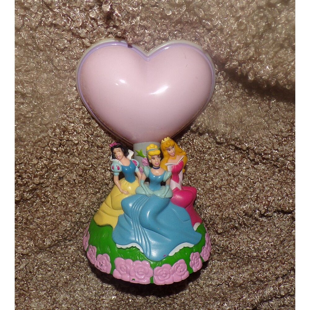 Disney Princess heart shaped night light works great